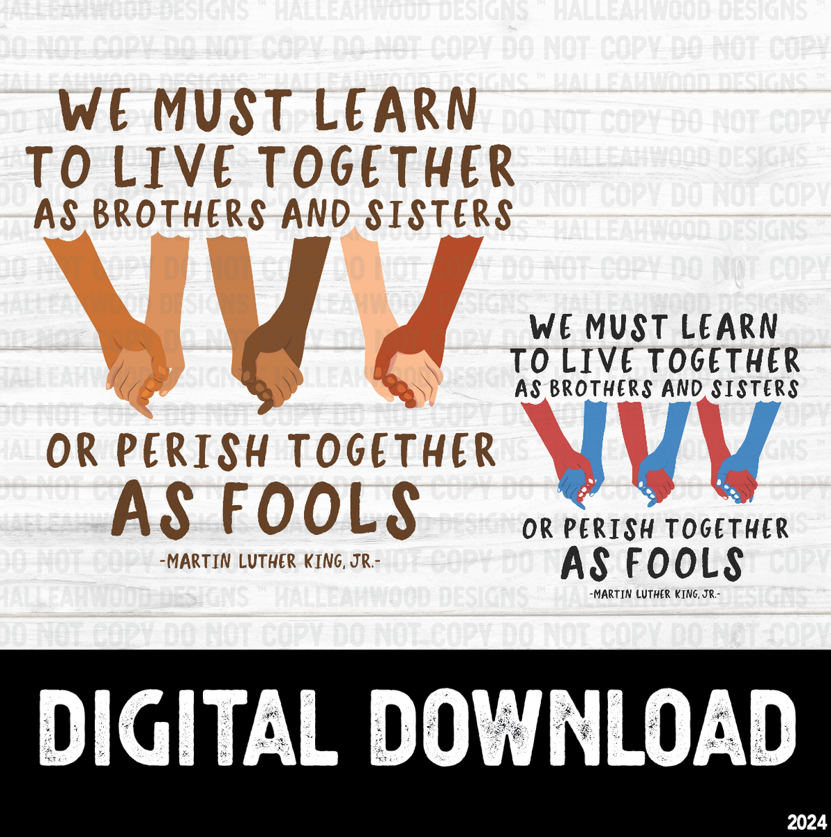 Live Together as Brothers and Sisters – Halleahwood
