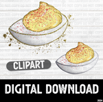 Deviled Egg Clipart