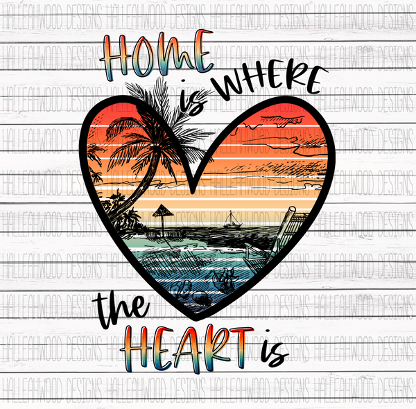 Home is Where the Heart is- Beach