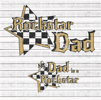 Dad and Me- Rockstar Dad