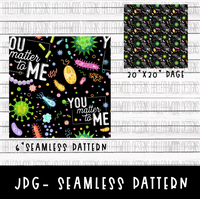 You Matter to Me- Seamless Pattern