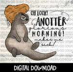 Glorious morning Otter