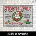 Christmas- North Pole Baked Shop