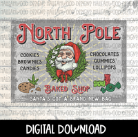 Christmas- North Pole Baked Shop