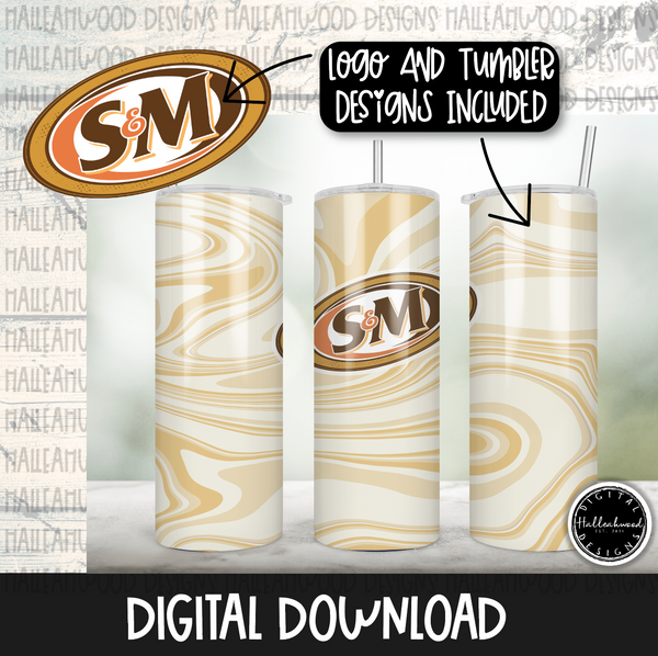 S&M Logo Design- A booty