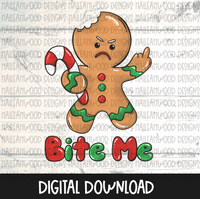 Gingerbread Man- Bite Me