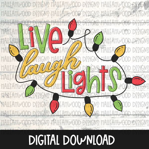 Christmas- Live Laugh Lights