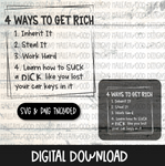 4 Ways to Get Rich