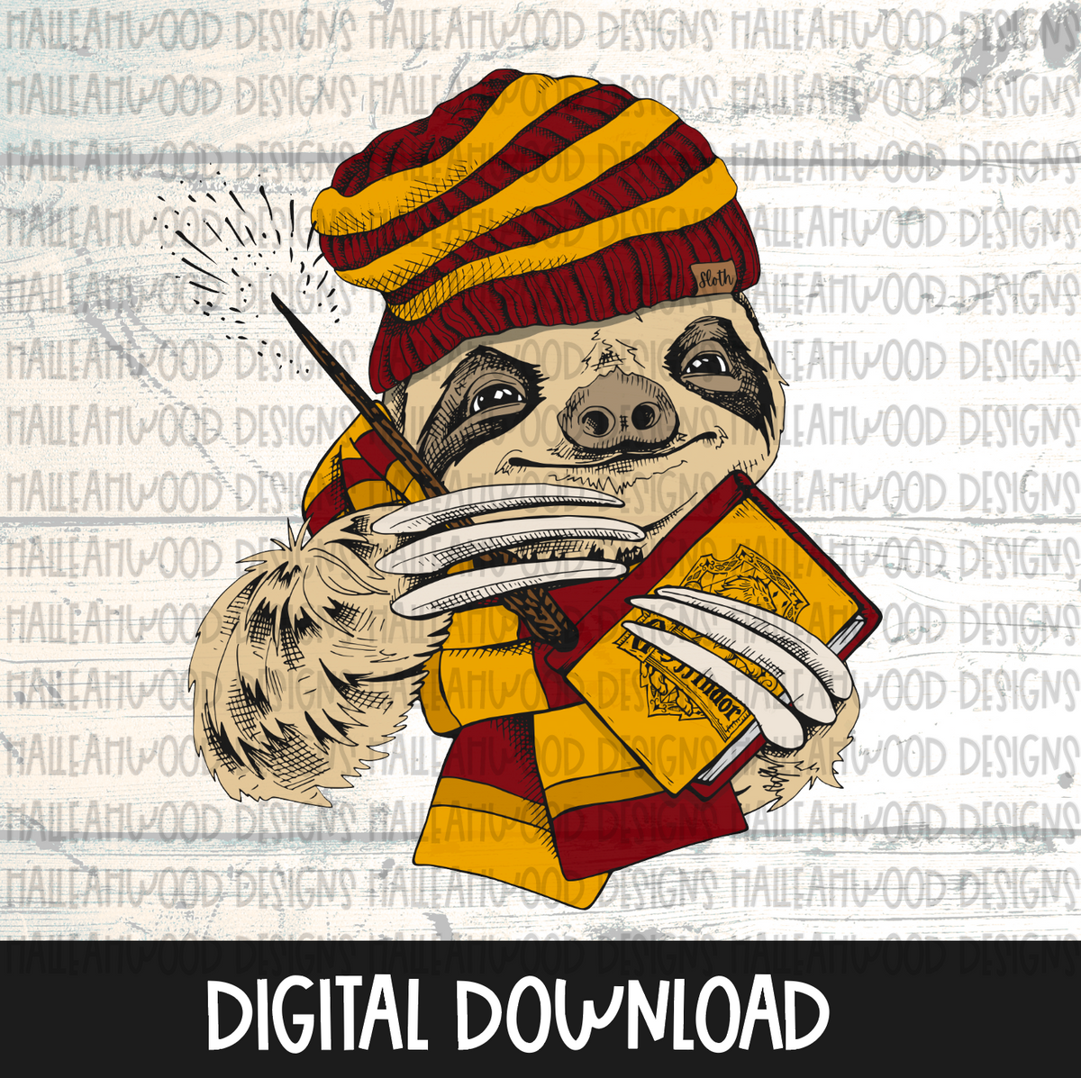 Magical Sloth 1 – Halleahwood