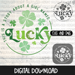 St. Patrick's' Day Girl Named Lucky