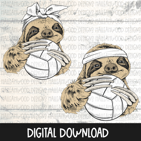 Volleyball Sloth