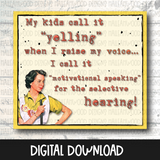 Retro Mom Sayings