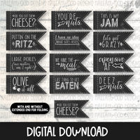 Charcuterie Board Food Labels