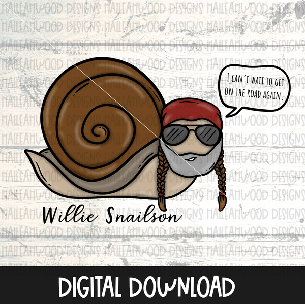 Celebrity Animals- Willie Snailson