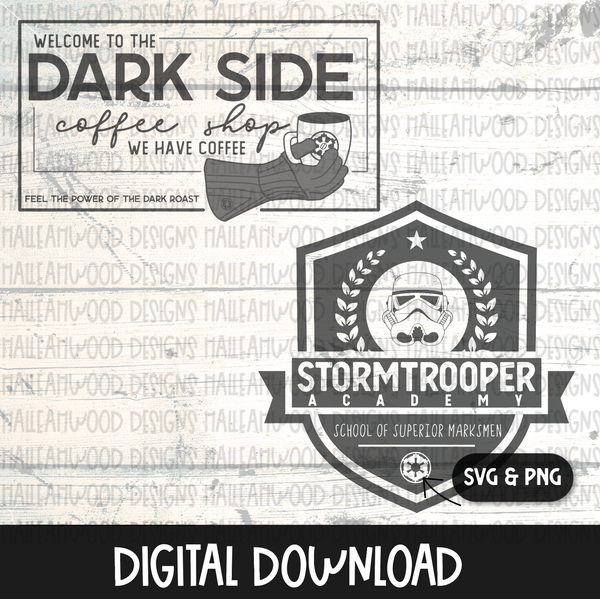 Dark Side Coffee and Stormtrooper Academy