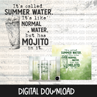 Summer Water Mojito