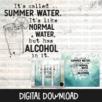 Summer Water Alcohol