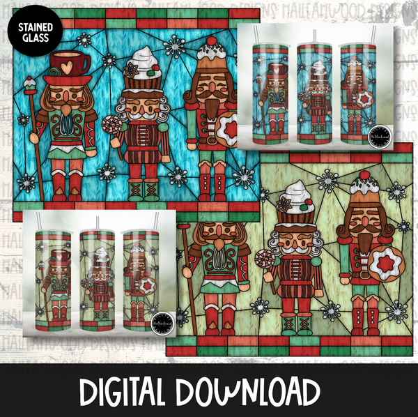 Stained Glass Nutcracker Candy