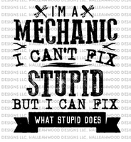 Mechanic- Can't Fix Stupid
