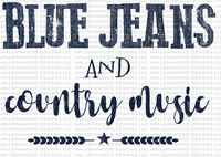 Blue Jeans and Country Music