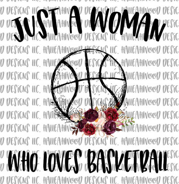 Woman loves Basketball