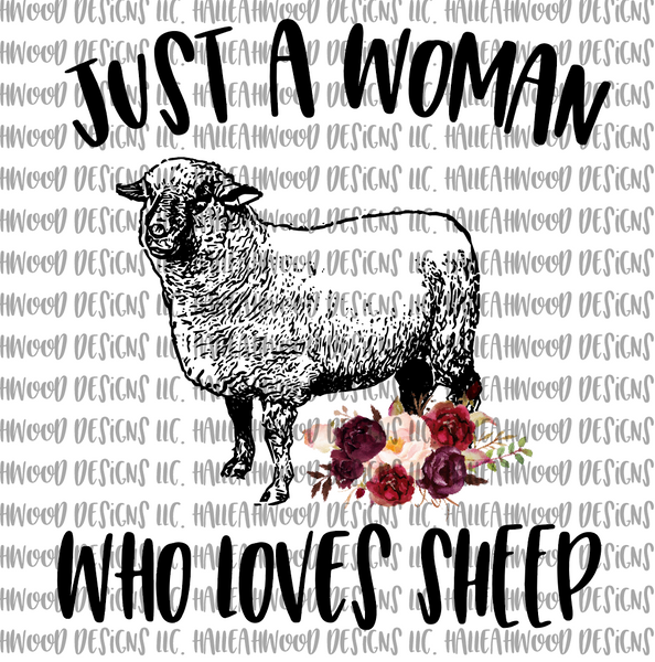 Woman loves Sheep