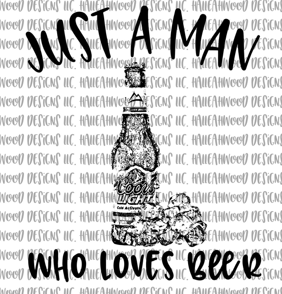 Man who loves beer- Coors