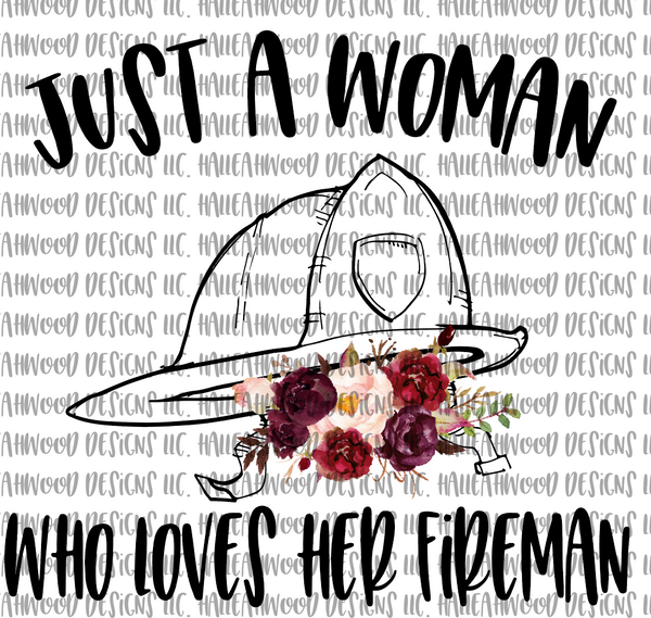 woman loves fireman
