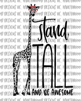 Stand Tall Giraffe