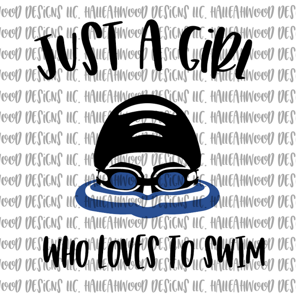 Girl who loves to swim
