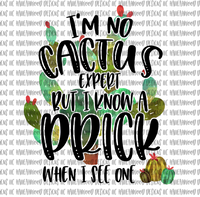 No cactus expert
