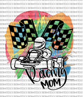 Racing Mom Colorful