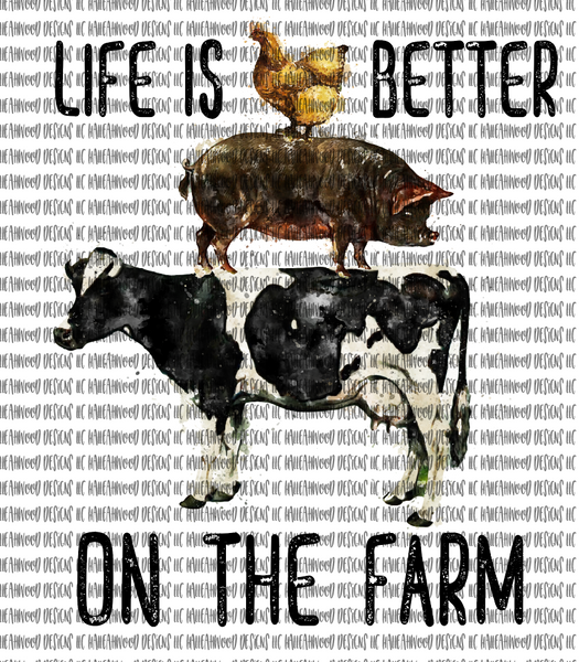 Life is better on the farm