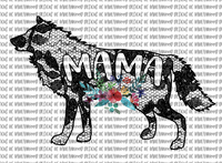 Lace Wolf Mama
