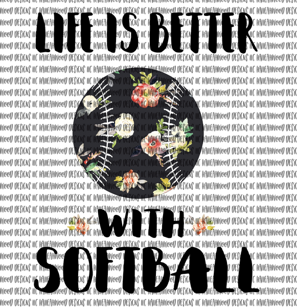 Life is better with softball