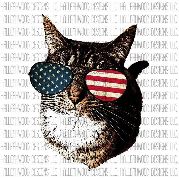 Cat Flag Sunglasses