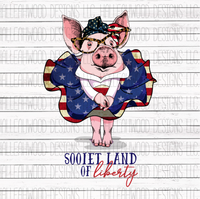 Sooiet Land of Liberty- Fancy Pig