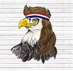 Eagle with Mullet