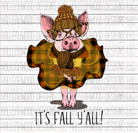 Fall Fancy Pig