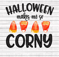 Halloween makes me so corny