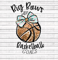 Big Bows and Basketball Goals