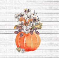 Fall Cotton Pumpkin