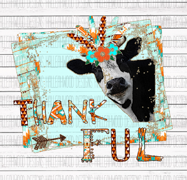 Thankful Cow