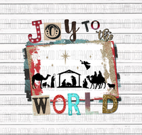 Nativity- Joy to the World SIMPLE