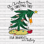 Oh Christmas Tree- Cats