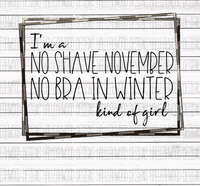 No Shave November- Plaid