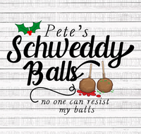 NSFW- Schweddy Balls
