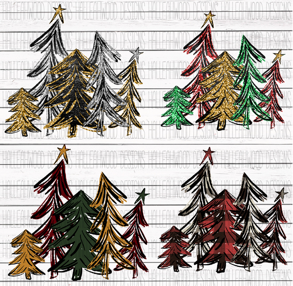 Christmas Tree Set 1