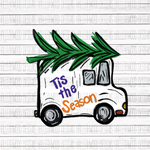 Tis the Season- FedEx Type Truck