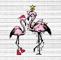 Flamingo Christmas